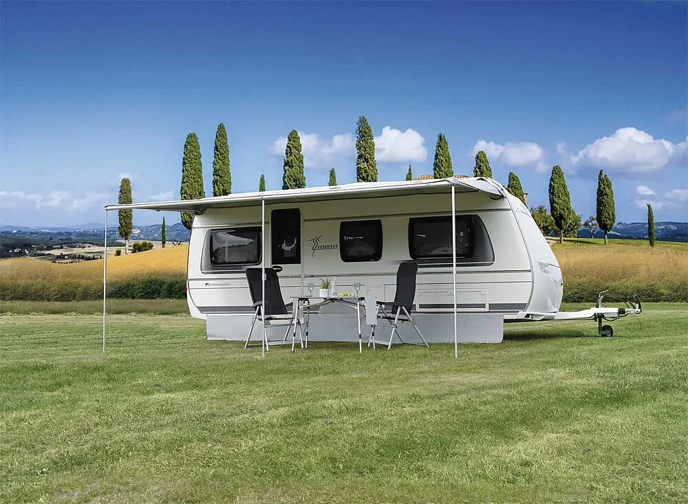 Auvent de caravane Rolli Plus MODUL Elément de base, T. 11, profondeur 300 cm - Offre limitée dans le temps ⏳ Ne tardez pas à commander ! Nestbox M - Kit cuisine