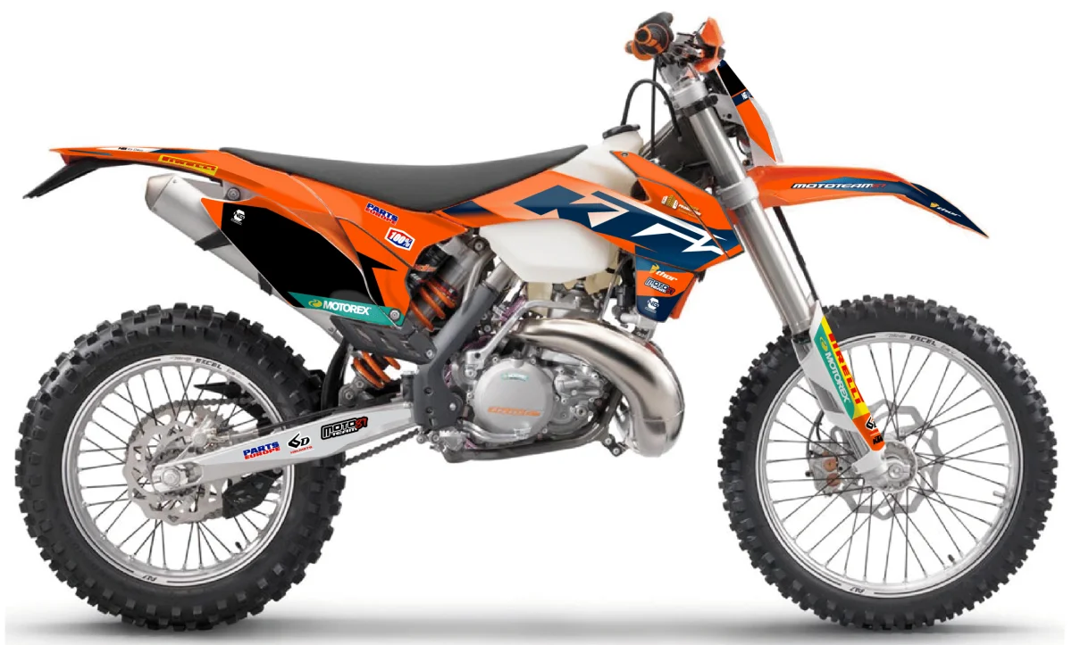 Kit déco NG KTM 125 / 250 / 300 / 350 / 450 / 500 EXC / EXCF / TPI 2014 -> 2016 | VDL Motorspors 2025 - Tout pour Créer des Expériences Mémorables en Extérieur - {'count': 1, 'name': 'Autocar'}