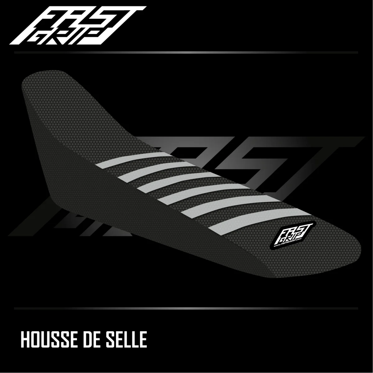 Housse de selle Husqvarna 125 / 250 / 300 / 350 Tonnycat / 450 / 501 TE / FE 2017 -> 2019 Noire | Grise - Tout pour Créer des Expériences Mémorables en Extérieur
