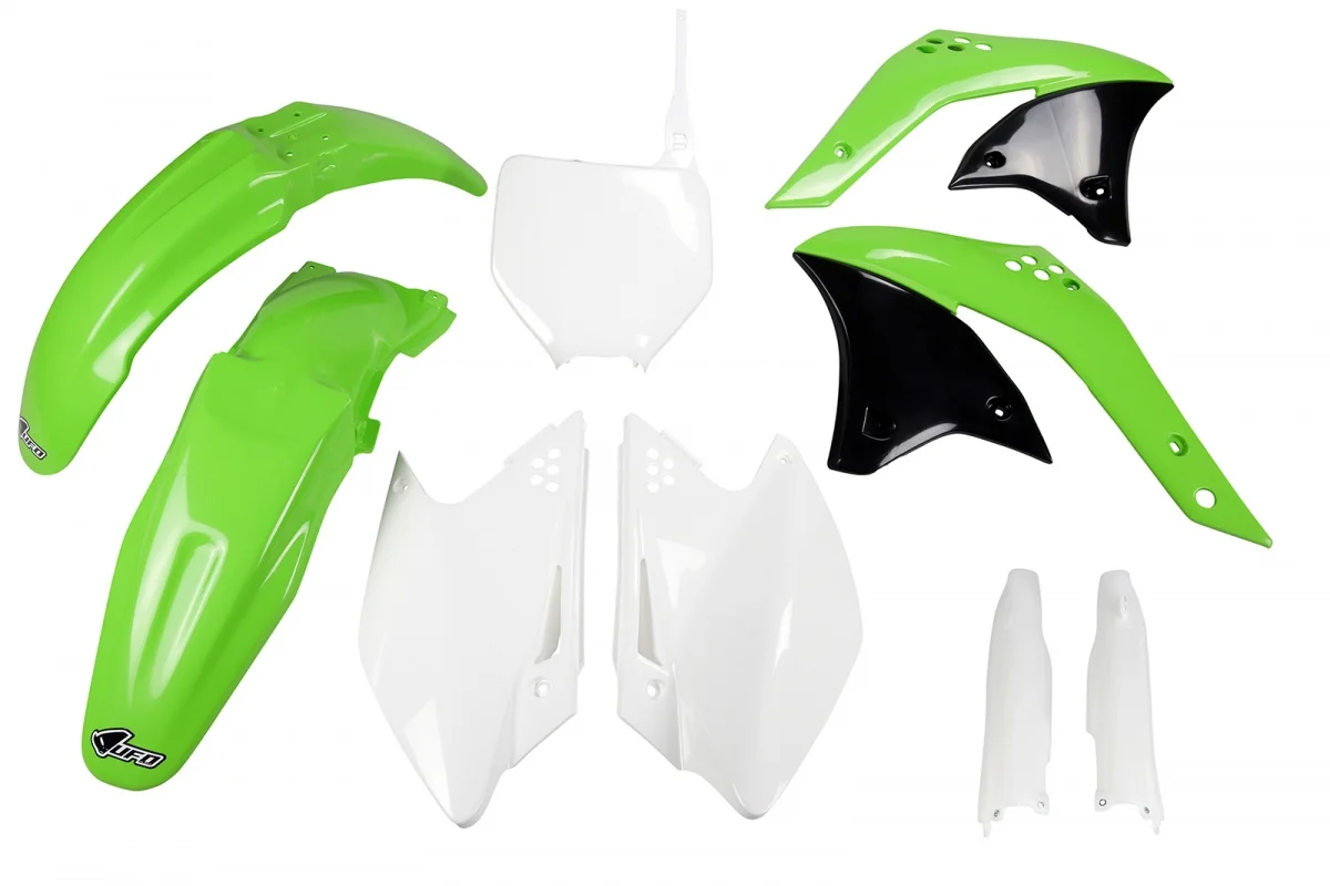 Plastique UFO Kawasaki 250 KXF 2006 -> 2008 équilibre Kit complet - Tout pour Créer des Expériences Mémorables en Extérieur
