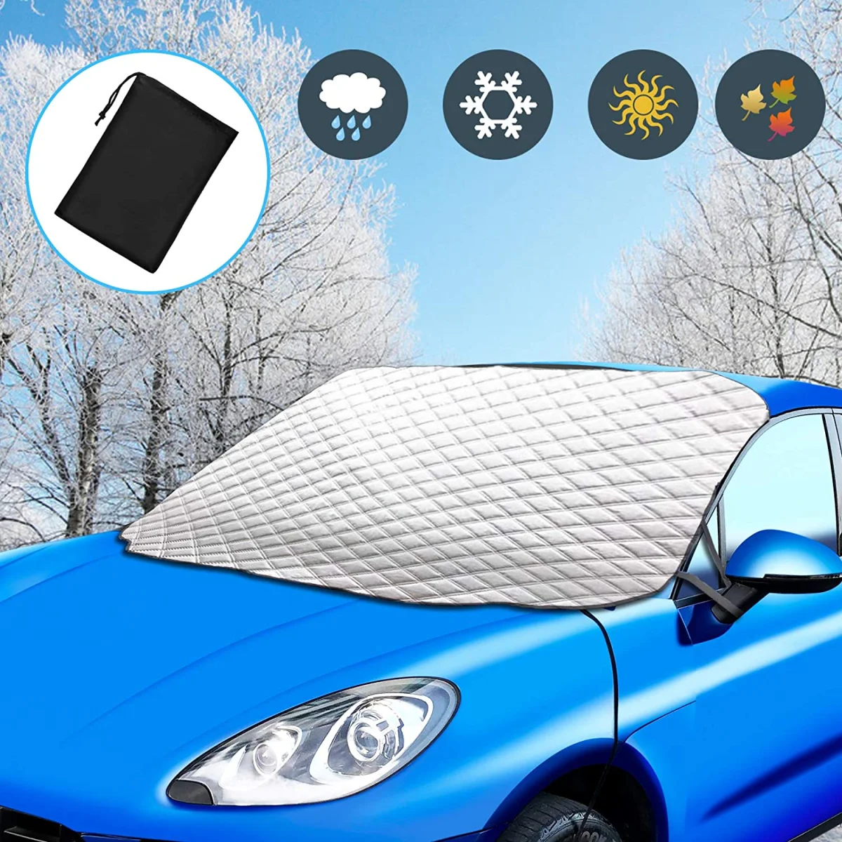 Viedouce Couverture Pare-Brise Voiture,Magnétique Couverture de Givre de Pare-Brise de Voiture - Boutique Bébé en Ligne : Soins, Jouets et Articles Maison - {'count': 1, 'name': 'Pare-Soleil'}
