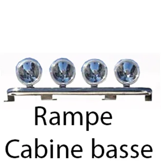 Rampe de phares de toit cabine basse - Accessoires Outdoor pour Plus de Liberté de Mouvement Rampe de toit SKY LIGHT (20702.1) - RENAULT