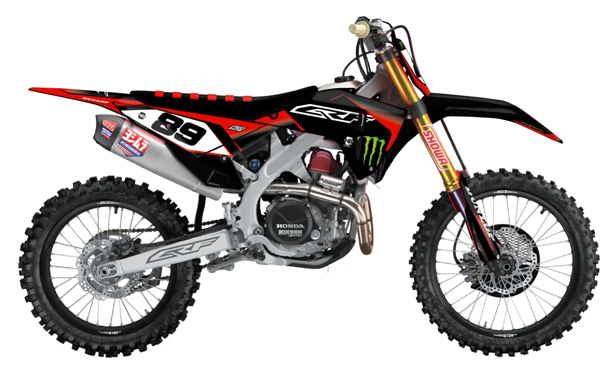 Kit déco NG Honda 250 CRF / 450 CRF 2025 -> 2026 | DRAG Séries - Tout pour Créer des Expériences Mémorables en Extérieur Les Enduros Honda CRF ESP 2017 - Moto-Station