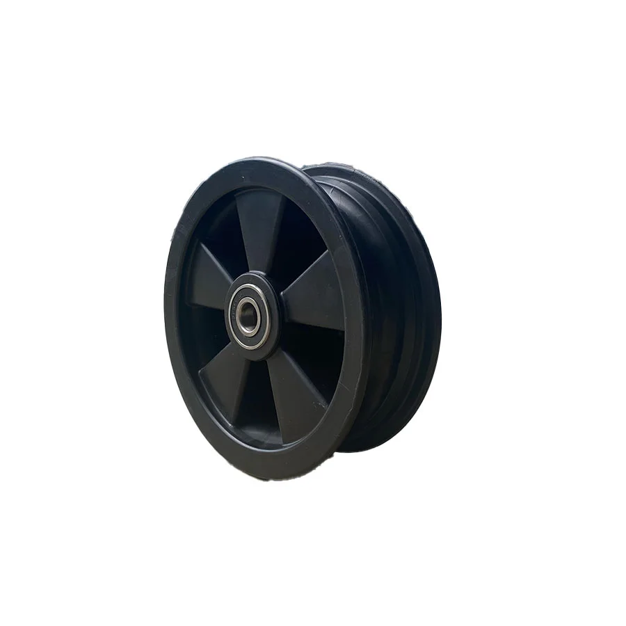 Jante noire pour roue 4.80/4.11×8 avec roulements inox S6204 2RS et entretoise - Outdoor Sports Shop – Bons Plans Randonnée & Trekking Tube entretoise de moyeu de roue avant (entre les deux roulements),  rondelle entretoise incluse