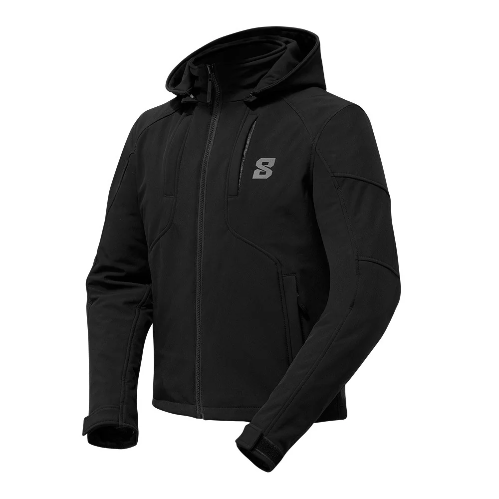 Blouson moto homme automne/hiver - EIGHT Cirrus Spring noir - ​Drones Professionnels & Grand Public | Boutique Française​ Blouson Moto Homme Liam Gris CE AA Urbain Imperméable
