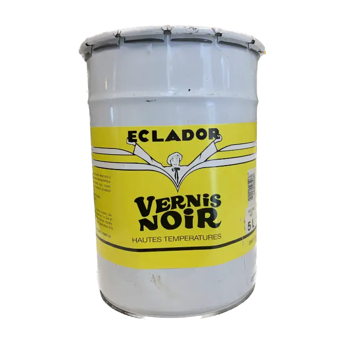 Vernis noir bitumineux haute température Eclador 5 L - Éclairage de qualité avec frais de port offerts Vernice Trasparente Lucida Spray 2K, vernice motore e pinze freno