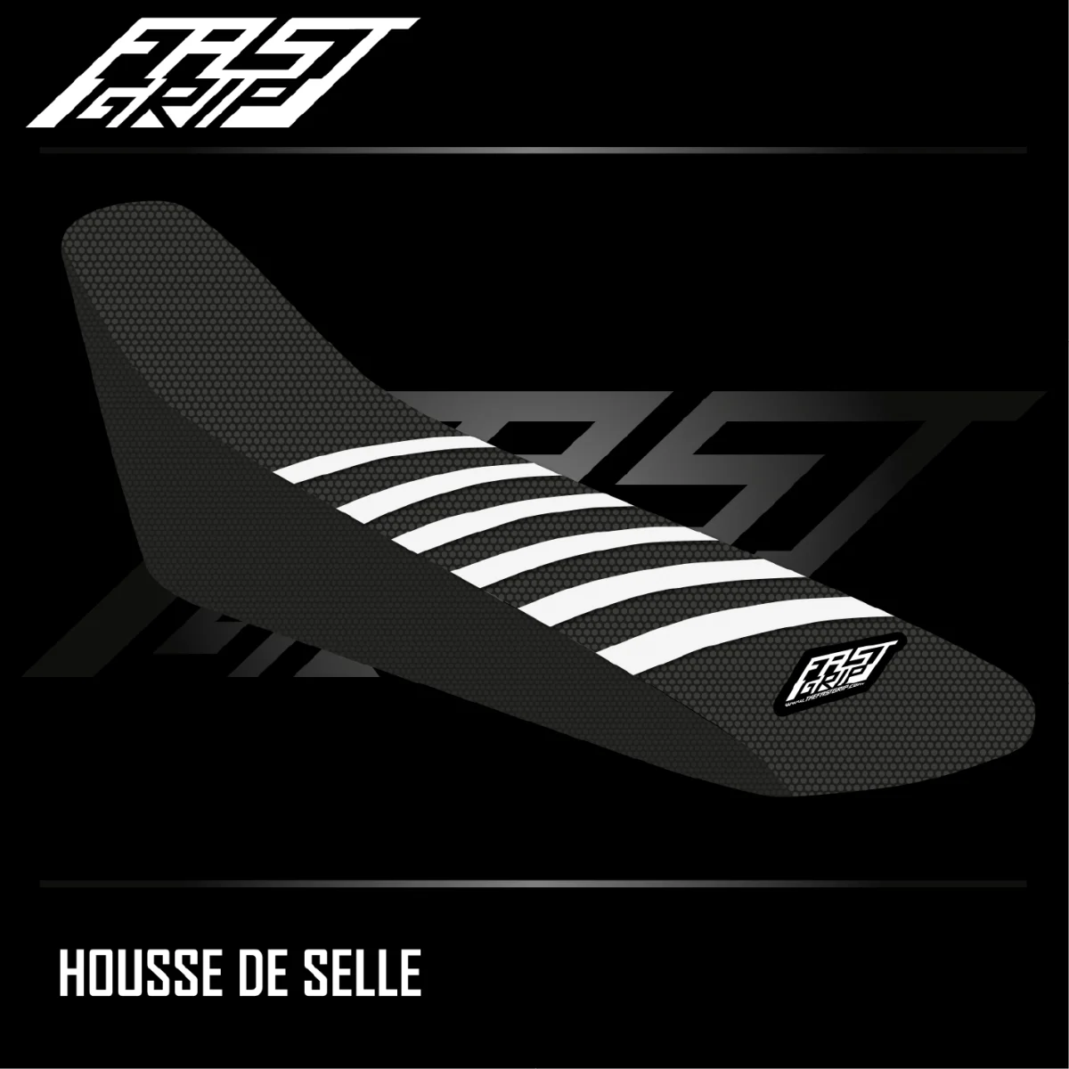 Housse de selle Honda 250 CRF 2018 -> 2021 / 450 CRF 2017 -> 2020 Noire | Blanche - Tout pour Créer des Expériences Mémorables en Extérieur - {'count': 2, 'name': '04'}