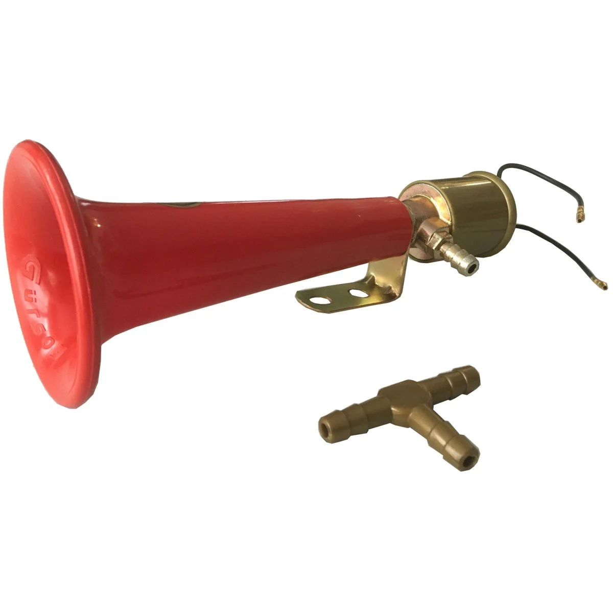 Sifflet turc rouge en 24V - Accessoires Outdoor pour Plus de Liberté Balai de Mouvement