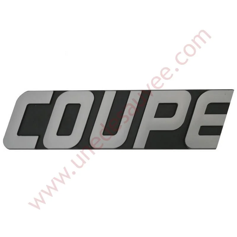 LOGO COUPE RENAULT SUPER TURBO MONOGRAMME GRIS Saldi Straordinari Offerte Speciali Disponibili Adesso