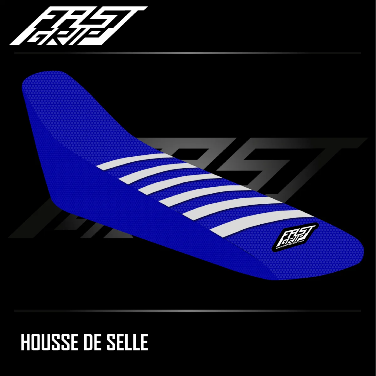 Housse selle Yamaha YZE WR 2015 -> Bleue Blanche Expériences Mémorables Extérieur