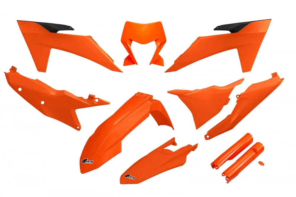 Plastique UFO KTM 125 / 250 / 300 /350 / 450 TPI / EXC / EXCF 2024 -> 2025 Kit complet - Tout pour Créer des Expériences Mémorables en Extérieur 2026 KTM 350 XC-F FACTORY EDITION - MIDDLE-GROUND MASTERCLASS | KTM Canada