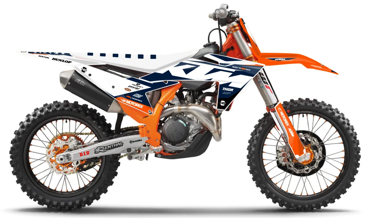 Kit déco NG KTM 125 / 250 / 300 / 450 SX / SXF 2023 -> 2024 | WILLOW Séries - Tout pour Créer des Expériences Mémorables en Extérieur - {'count': 1, 'name': 'EGO'}