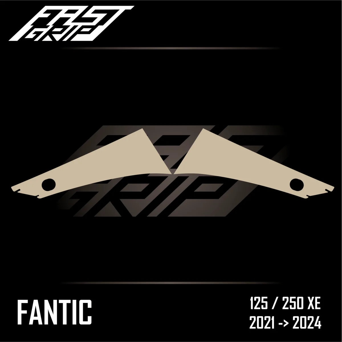 Kit autocollant protection ouïes de radiateur Fantic 125 / 250 XE 2023 -> 2024 SOFT GRIP Transparent - Tout pour Créer des Expériences Mémorables en Extérieur Grille de protection de radiateur »EXTREME« – noire | Wunderlich