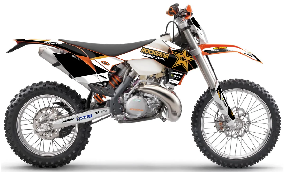 Kit NG KTM 250 450 EXC EXCF TPI 2014 -> ROCKSTAR Séries Expériences Mémorables Extérieur