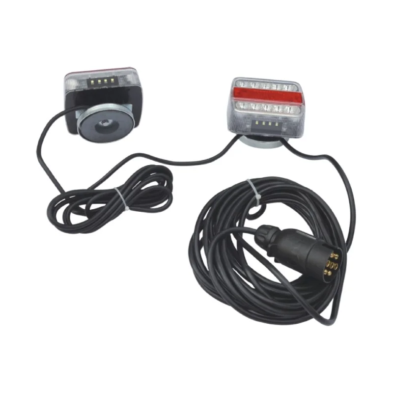 Feu arrière à LED rouge/blanc 12V avec kit de aimant et câble - Accessoires Fristom Outdoor pour Plus de Liberté de Mouvement