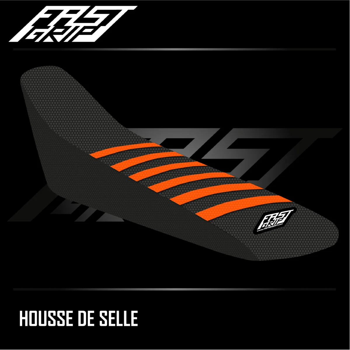 Housse mousse de selle KTM 125 / 250 / 350 / 450 SX / SXF 2011 -> 2012 Noire | Orange - Tout pour Créer des Expériences Mémorables en Extérieur
