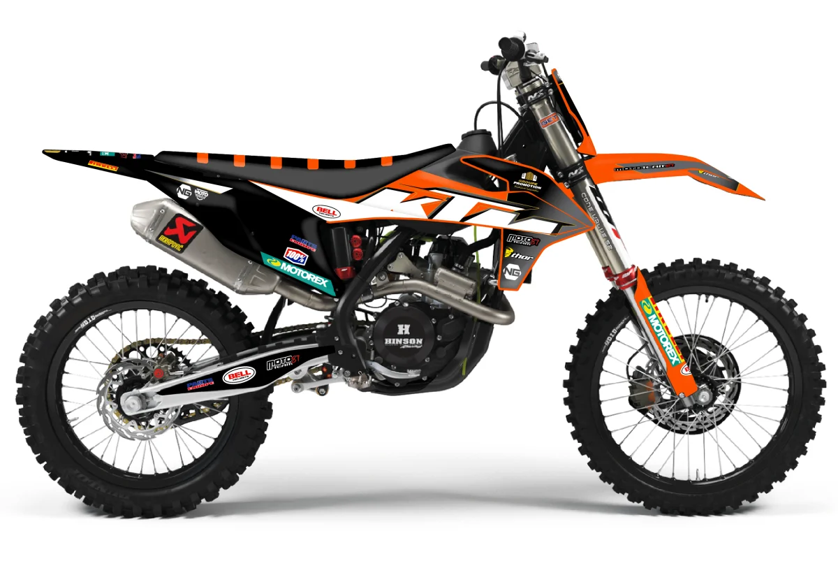 Kit déco NG KTM 125 / 250 / 300 / 450 SX / SXF 2019 -> 2022 | VDL Motorsports 23 - Tout pour Créer des Expériences Mémorables en Extérieur GBS® | GTT
