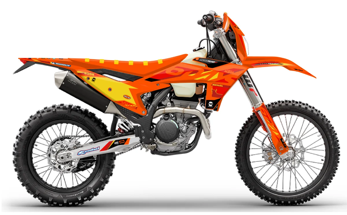 Kit NG KTM 250 450 EXC EXCF TPI -> MT81 Days Expériences Mémorables Extérieur