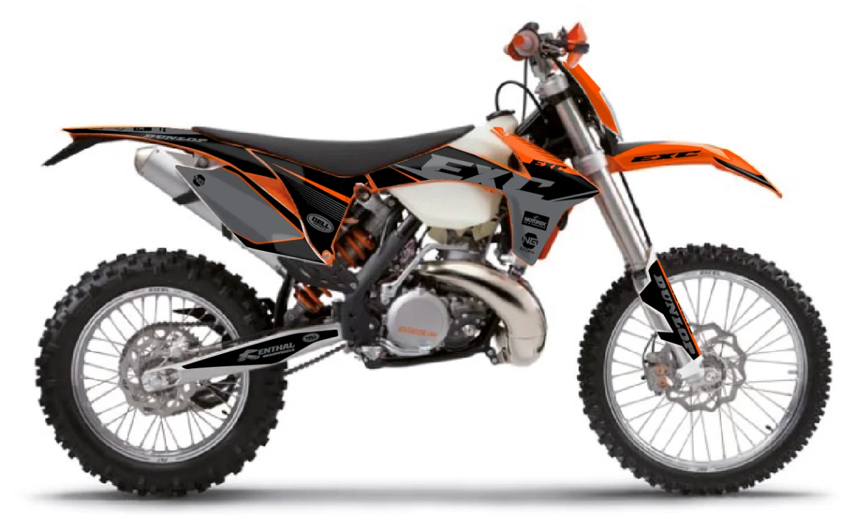Kit déco NG KTM 125 / 250 / 300 / 350 / 450 / 500 EXC / EXCF / TPI 2012 -> 2013 | SB Séries - Tout pour Créer des Expériences Mémorables en Extérieur BMW F 450 GS A2 testée au banc avec son 420 cm3 à calage 135°, 44,9 ch  réels, Easy Ride Clutch centrifuge et 3 ch d'écart avec