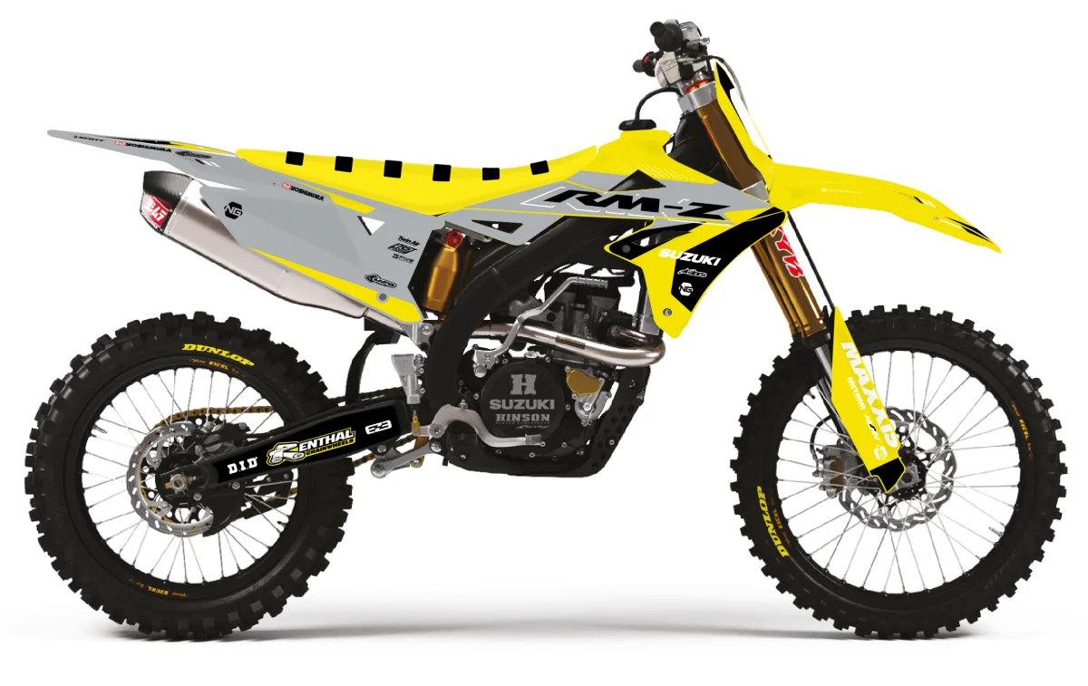 Kit déco NG Suzuki 250 RMZ 2019 -> 2026 / 450 RMZ 2018 -> 2026 | BIONIC séries - Tout pour Créer des Expériences Mémorables en Extérieur - {'count': 1, 'name': 'Bateau'}