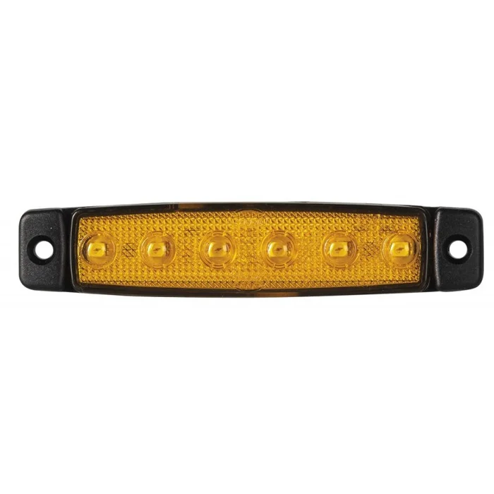 Feu de gabarit extra plat 6 leds 24 V 10 cm couleur au choix - Accessoires Outdoor pour Plus de Liberté de Mouvement - {'count': 1, 'name': 'ASPÖCK'}