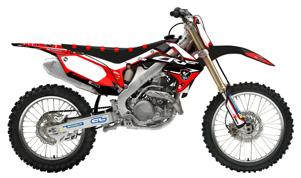 Kit déco NG Honda 250 CRF 2010 -> 2013 / 450 CRF 2009 -> 2012 | Team DB 23 - Tout Vadeo pour Créer des Expériences Mémorables en Extérieur