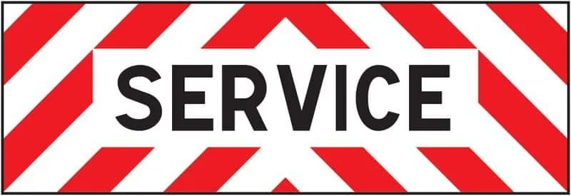 Plaques pour véhicules de chantier calage Service - Saldi Straordinari – Offerte Speciali Disponibili Adesso