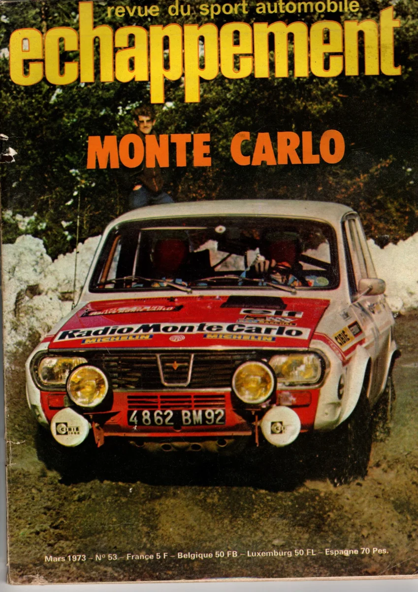 Echappement N°53 – Mars 1973 - Vins CHASSIS Rouges Harmonieux pour Chaque Occasion