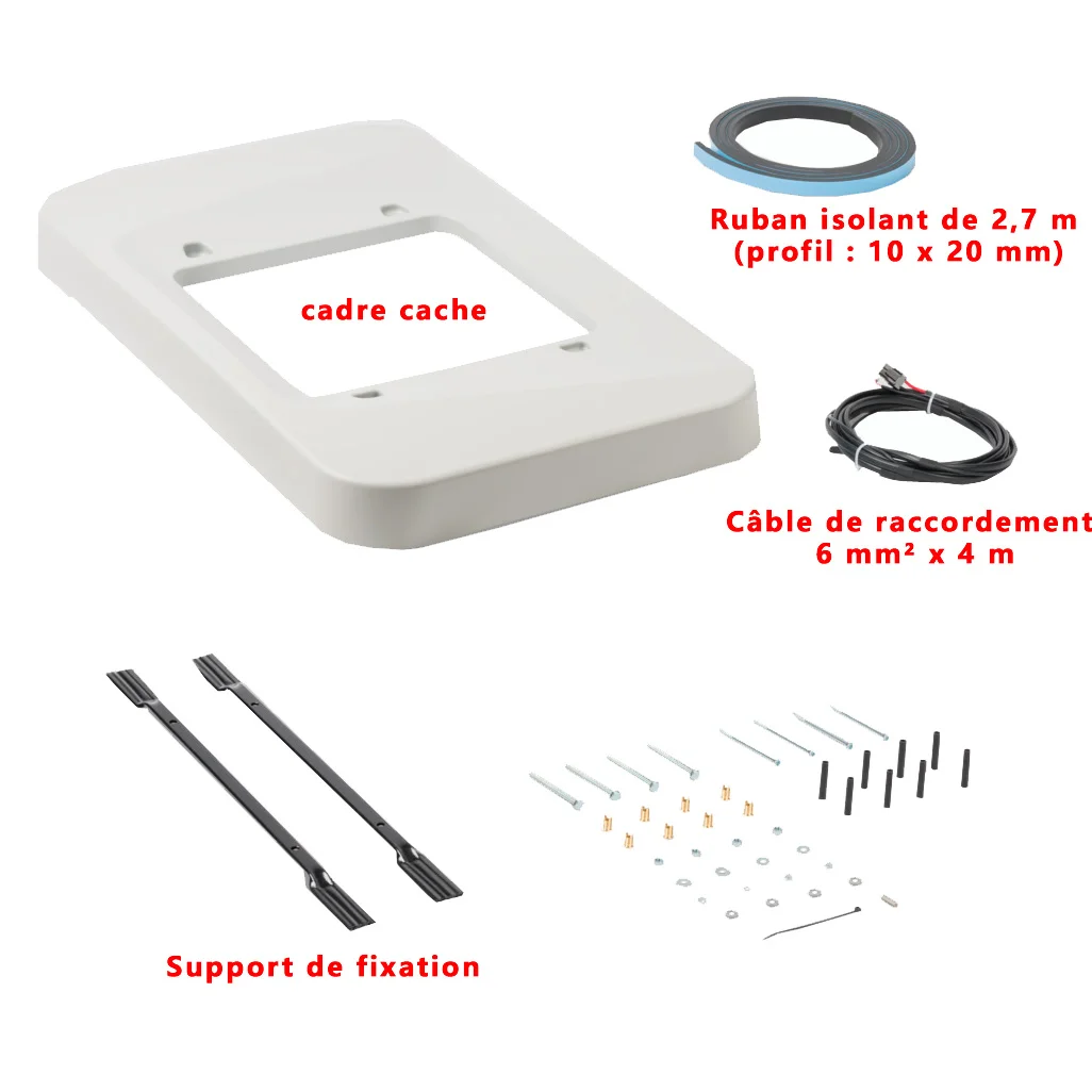 Dometic kit complet d’installation climatisation RTX1000 SPX toit Accessoires Outdoor Liberté Mouvement
