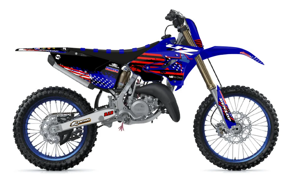 Kit déco NG Yamaha 125 / 250 YZ 2015 -> 2021 | USA Séries - Tout pour Créer des Expériences Mémorables en Extérieur La YZ no es un sueño es un RETO…, #yamaha #yz #yamahayzf