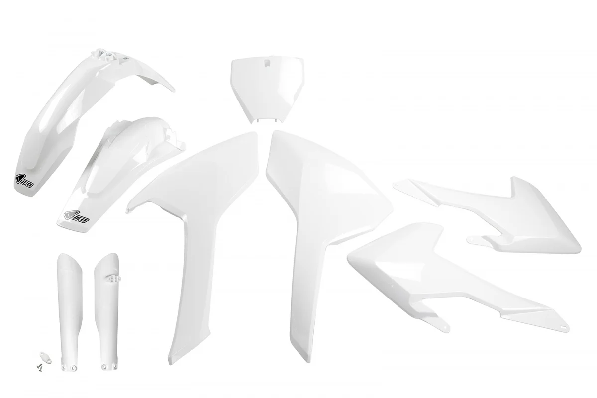 Plastique UFO Husqvarna 125 / 250 / 350 / 450 TC / FC 2016 -> 2018 Kit complet - Tout pour Créer des create Expériences Mémorables en Extérieur