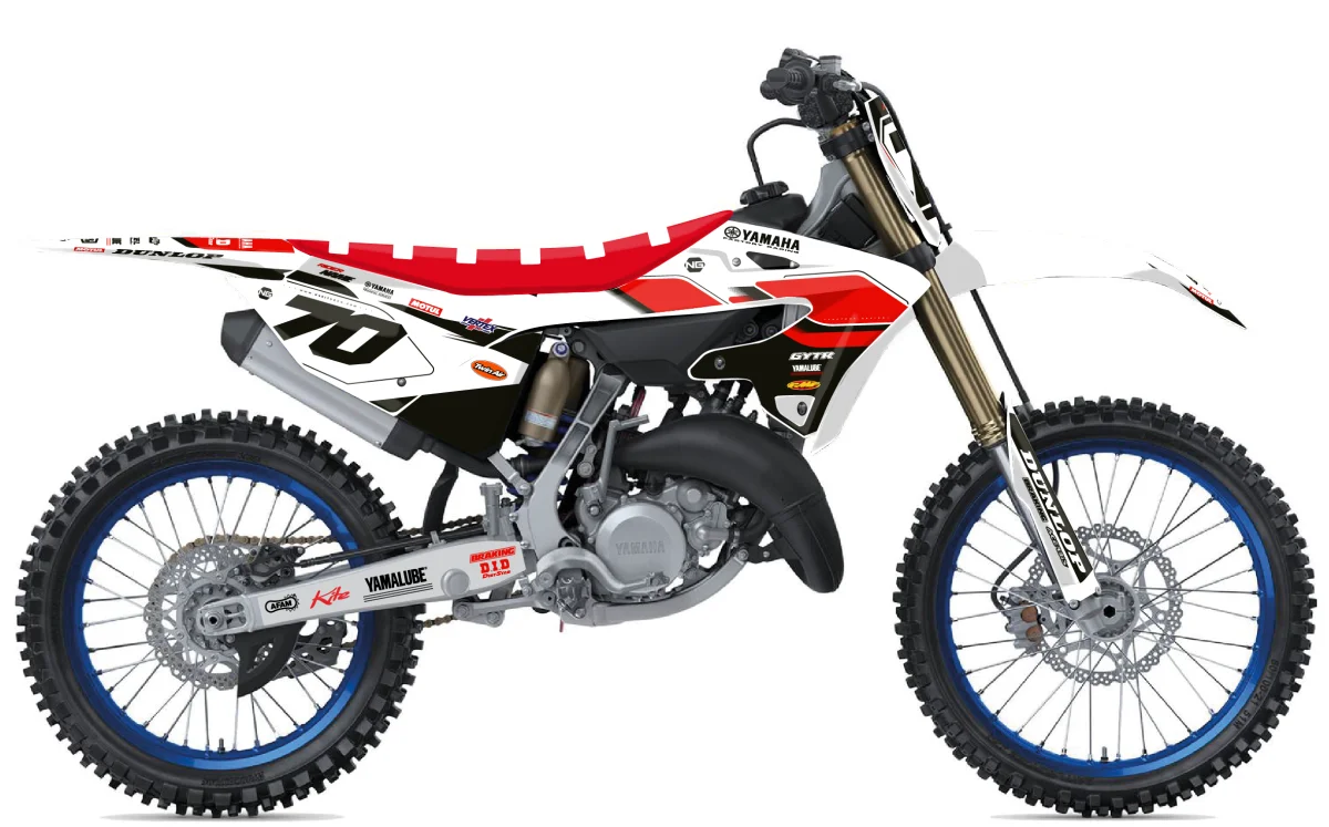 Kit déco NG Yamaha 125 / 250 YZ 2022 -> 2026 | 70 TH moments Anniversaire - Tout pour Créer des Expériences Mémorables en Extérieur