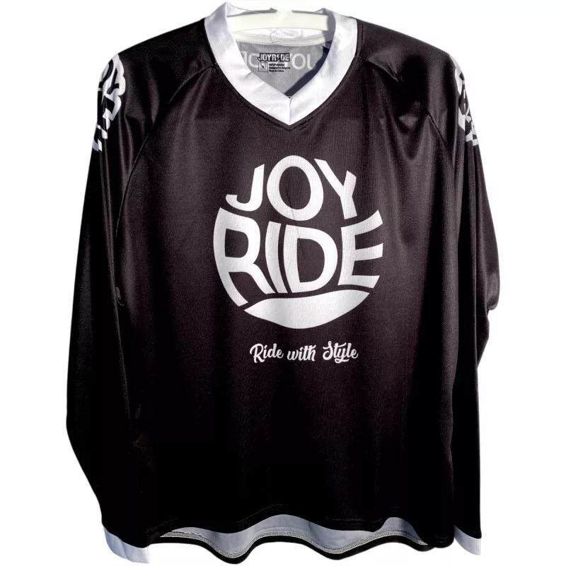 Maillot motocross Address:- Jersey Holo – Noir - ​Drones Professionnels & Grand Public | Boutique Française