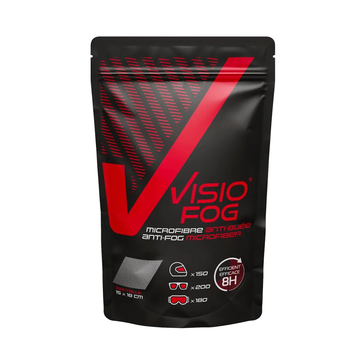 Lingette microfibres antibuée Visiodry - VisioFog - Tout pour Créer des Expériences Mémorables en Extérieur Lingettes nettoyantes cuir WASH