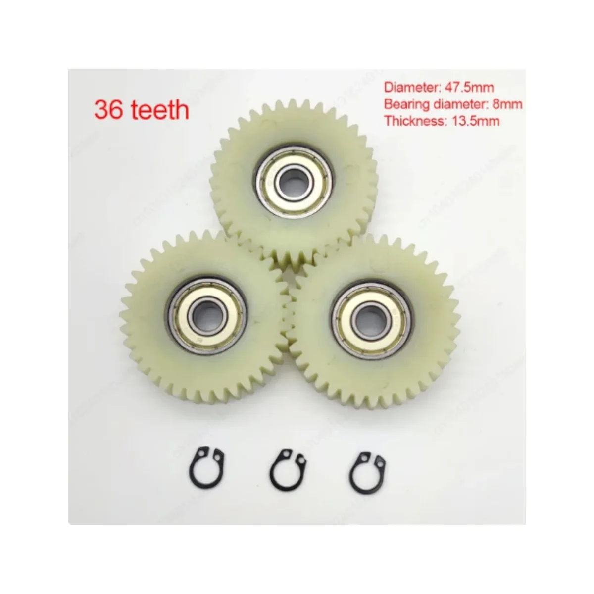 Engrenage Planétaire 36 Dents pour moteur Bafang en nylon - Des Équipements Pensés pour Profiter de Chaque Instant Dehors Type d'engrenage à dents couronnées, arbre d'engrenage, accouplement  flexible avec manchon en nylon, accouplement à dents