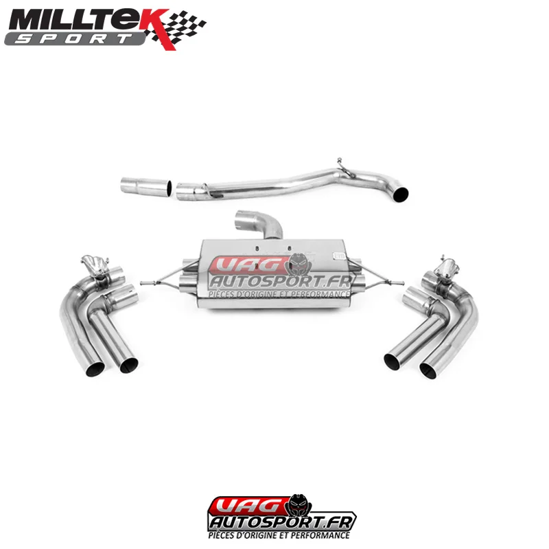 Ligne FAP silencieux intermédiaire Valves Sorties Quad Jet-100 Carbone Seat Cupra Formentor 310cv FAP SSXSE256 Milltek Saldi Straordinari Offerte Speciali Disponibili Adesso
