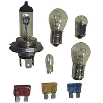 Coffret universel types H7 5 ampoules 12V + 3 fusibles - Accessoires Outdoor pour Plus de Liberté de Mouvement