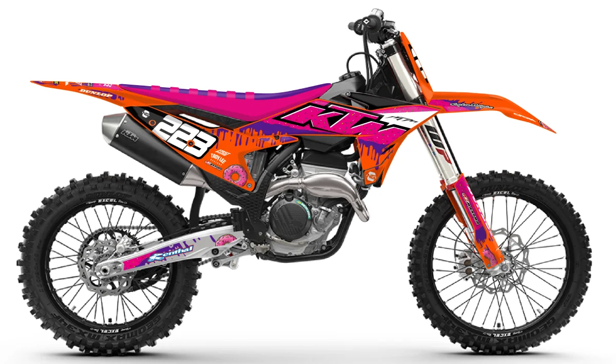 Kit NG KTM 250 SX SXF DONUTS Séries Expériences Mémorables Extérieur