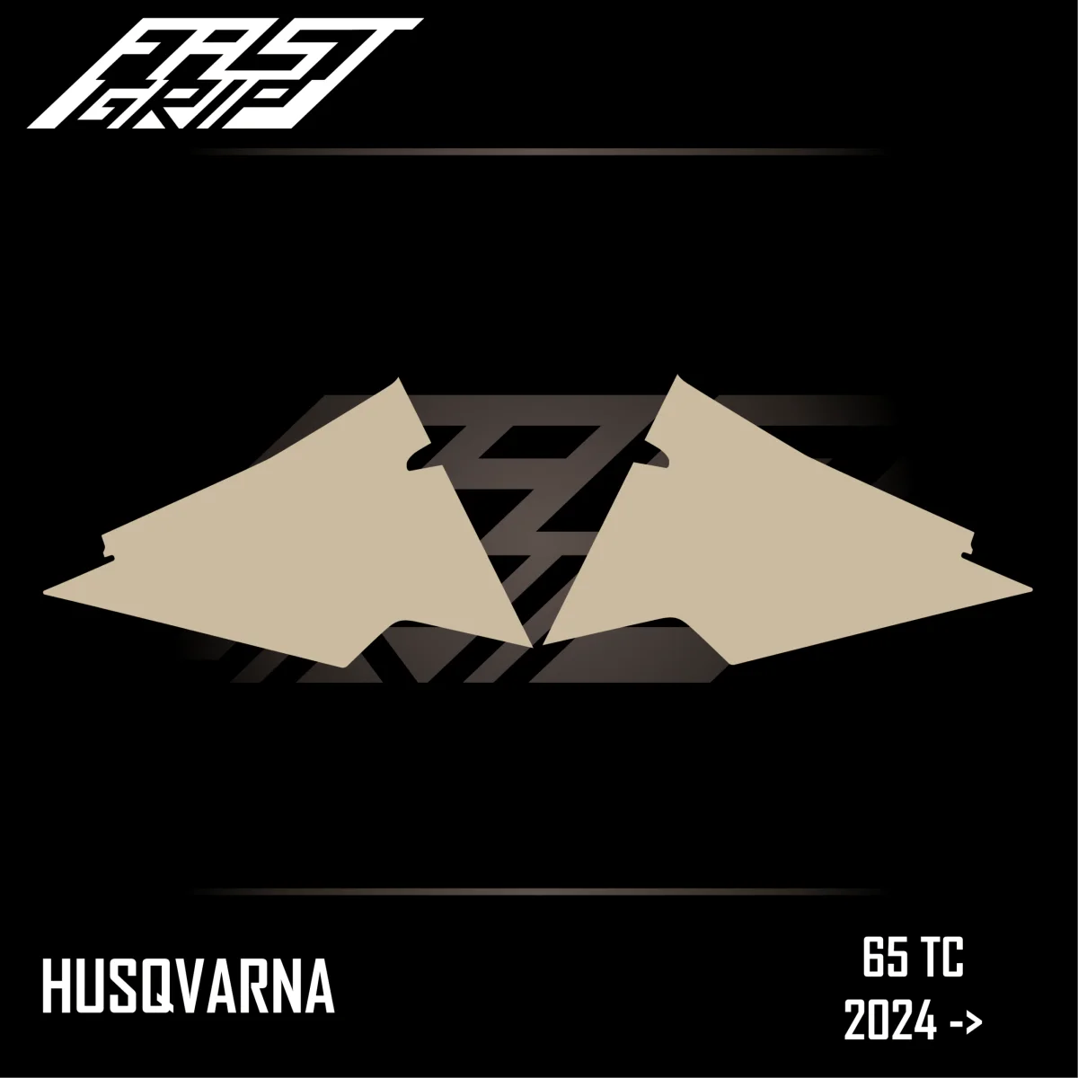 Kit autocollant protection ouïes de radiateur Husqvarna 65 TC 2024 -> 2027 SOFT XE GRIP Transparent - Tout pour Créer des Expériences Mémorables en Extérieur