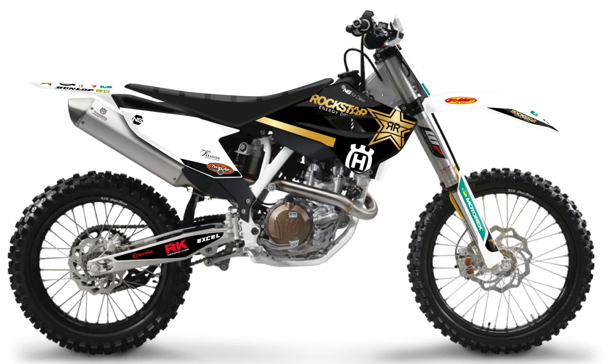 Kit déco NG Husqvarna 125 art / 250 / 300 / 450 TC / FC 2014 -> 2015 | Factory 22 - Tout pour Créer des Expériences Mémorables en Extérieur