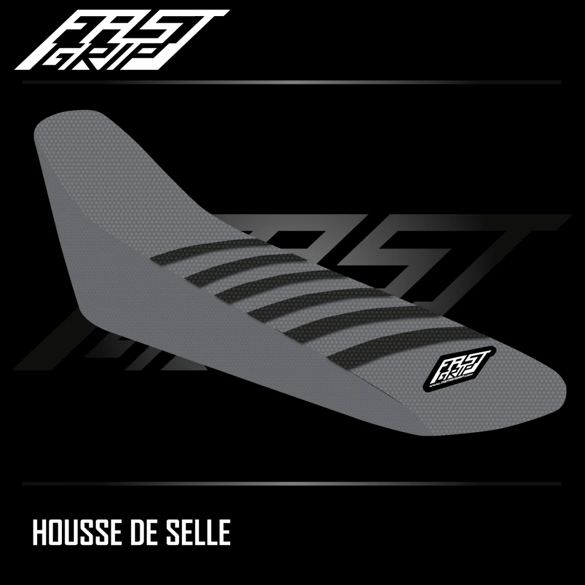 Housse de selle Fantic 300 XE 2024 -> 2026 Grise | Noire - Tout pour Créer des Expériences Mémorables en Extérieur - {'count': 1, 'name': 'Coussin'}